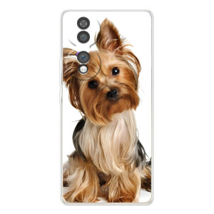 Чехол (ТПУ) Милые собачки для Huawei Honor 70 – Собака Терьер