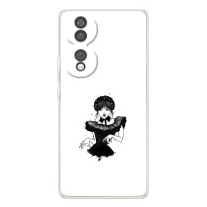 Чехлы Венсдей на Huawei Honor 70 Уэнсдей (AlphaPrint)
