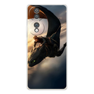Чехол дракон Беззубик для Huawei Honor 70 – Полет Беззубика