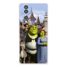 Чохол з мультфільмом Шрек на Huawei Honor 70 – Шрек герої