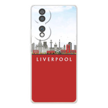 Чехол с картинкой ФК Ливерпуль на Хауэй Онор 70 – Город Liverpool
