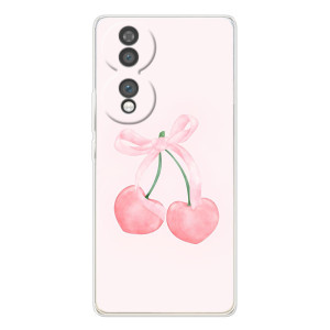 Чехол с розовым рисунком для Huawei Honor 70