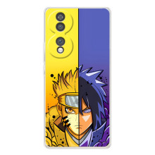 Купить Чехлы на телефон с принтом Anime для Huawei Honor 70 (Naruto Vs Sasuke)