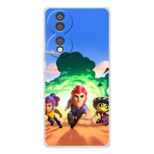 Силиконовый Чехол на Huawei Honor 70 с картинкой Brawl Stars (Бравел Старс)