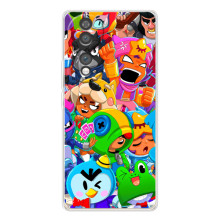 Силиконовый Чехол на Huawei Honor 70 с картинкой Brawl Stars (Brawl-Stars)
