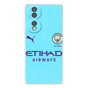 Силиконовые Чехлы принт Футбол на Huawei Honor 70 – Man City