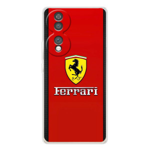 Силиконовый бампер с картинкой машины на Huawei Honor 70 – Ferrari Logo