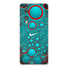 Силиконовый Чехол на Huawei Honor 70 с картинкой Nike (Найк зеленый)