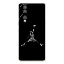 Силиконовый Чехол Nike Air Jordan на Hmm-70 Haюӭ̈й Хонор 70 – Джордан