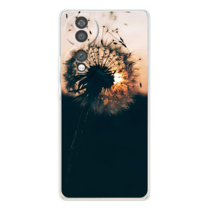 Силиконовый Чехол с одуванчиками на Huawei Honor 70 – Красивый одуванчик
