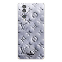 Текстурный Чехол Louis Vuitton для Hmm-70 Haюӭ̈й Хонор 70 (Белый ЛВ)
