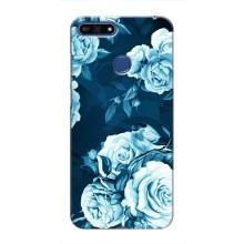 Чехлы (ART) Цветы на Huawei Honor 7A Pro (VPrint) (Блактині бутони)