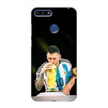 Чохли для Huawei Honor 7A Pro (Leo чемпіон) (AlphaPrint) (Кубок Мессі)