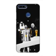 Чохли для Huawei Honor 7A Pro (Leo чемпіон) (AlphaPrint) (Мессі коронований)