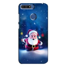 Чехлы на Новый Год Huawei Honor 7A Pro – Маленький Дед Мороз