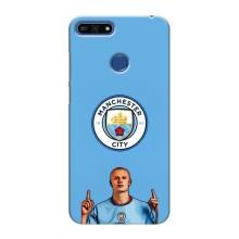 Чехлы с футболистом Ерлинг Холанд для Huawei Honor 7A Pro (AlphaPrint) – Холанд Манчестер Сити