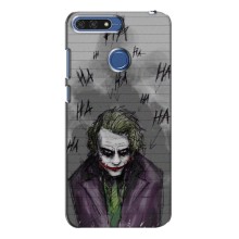 Чехлы с картинкой Джокера на Huawei Honor 7A Pro – Joker клоун