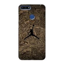 Чехлы для Huawei Honor 7A Pro - с картинкой JORDAN (AlphaPrint) – Logo Jordan