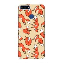 Чехлы с картинкой Лисички для Huawei Honor 7A Pro (VPrint) – Лисички