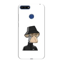 Чохли з Мавпами NFT для Huawei Honor 7A Pro (AlphaPrint) (мавпа NFT Adidas)
