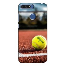Чохли з прінтом Спортивна тематика для Huawei Honor 7A Pro – Тенісний корт