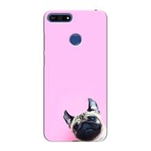 Чехлы с собаками для Huawei Honor 7A Pro (VPrint) – Смешная собака