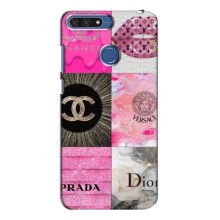 Чехол (Dior, Prada, YSL, Chanel) для Huawei Honor 7A Pro (Модница)