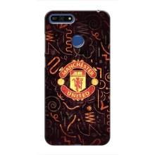 Чохол Манчестер Юнайтед для Хуавей Оноор 7А Про (AlphaPrint) – емблема МЮ