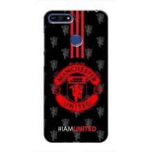Чохол Манчестер Юнайтед для Хуавей Оноор 7А Про (AlphaPrint) – лого МЮ