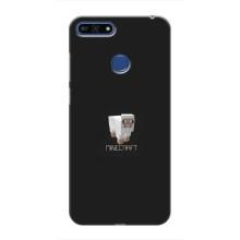 Чехол Майнкрафт на Huawei Honor 7A Pro (AlphaPrint) Minecraft – Овечка Майнкрафт