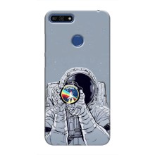 Чохол NASA для Huawei Honor 7A Pro (AlphaPrint) (Космонавт фото)