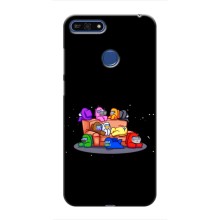 Чехол Амонг Ас для Huawei Honor 7A Pro (AlphaPrint) (Амонг-ас)