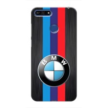 Чохол для Хуавей Оноор 7А Про - з принтом БМВ (AlphaPrint) (Лого BMW)