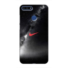 Чохол для Huawei Honor 7A Pro - з принтом Найк (AlphaPrint) (Найк червоний)