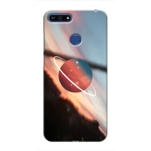 Космические Чехлы для   Хуавей Хонор 7А Про (VPrint) (Сатурн)