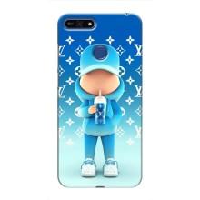 Крутые Чехлы Луи Виттон для Huawei Honor 7A Pro (AlphaPrint) – Парень LV