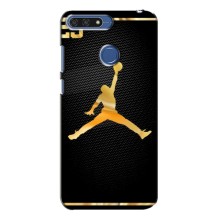 Силиконовый Чехол Nike Air Jordan на Хуавей Хонор 7А Про – Джордан 23