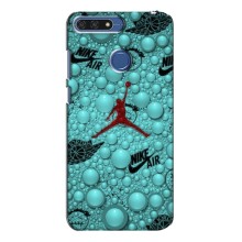 Силиконовый Чехол Nike Air Jordan на Хуавей Хонор 7А Про – Джордан Найк