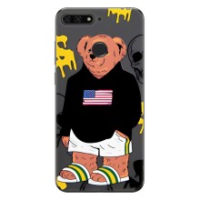 Чехлы Мишка Тедди для Хуавей Хонор 7С Про – Teddy USA