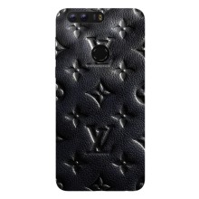 Текстурный Чехол Louis Vuitton для Хуавей Хонор 8 (Черный ЛВ)