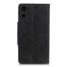 Чохол-книжка Leather Wallet Case для Huawei Honor Play 8A – Чорний