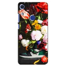 Бренднові Чохли для Huawei Honor 8A - (PREMIUMPrint) (Nike цветы)