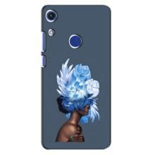 Чехлы (ART) Цветы на Huawei Honor 8A (VPrint) (Квіти на голові)