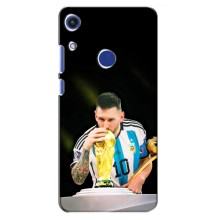 Чехлы для Huawei Honor 8A (Leo чемпион) (AlphaPrint) (Кубок Месси)