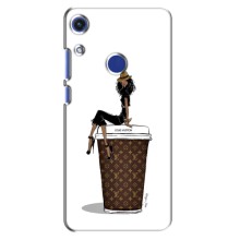 Чехлы Луи Витон для Huawei Honor 8A (AlphaPrint - LOUIS VUITTON) (кофе LOUIS VUITTON)