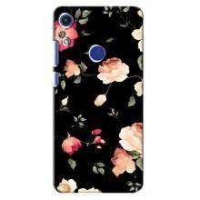 Чохли з квітами для Huawei Honor 8A (VPrint) (Трояндочки)