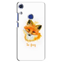 Чехлы с картинкой Лисички для Huawei Honor 8A (VPrint) (Девочка Лиса)