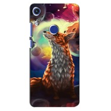 Чехлы с картинкой Лисички для Huawei Honor 8A (VPrint) (Лисица в космосе)