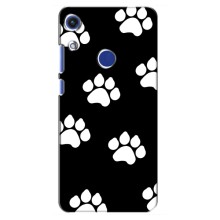 Чехлы с собаками для Huawei Honor 8A (VPrint) (Следы собаки)