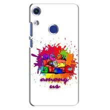 Чохли Амонг Ас для Huawei Honor 8A (AlphaPrint) (Яскравий АмонгАс)